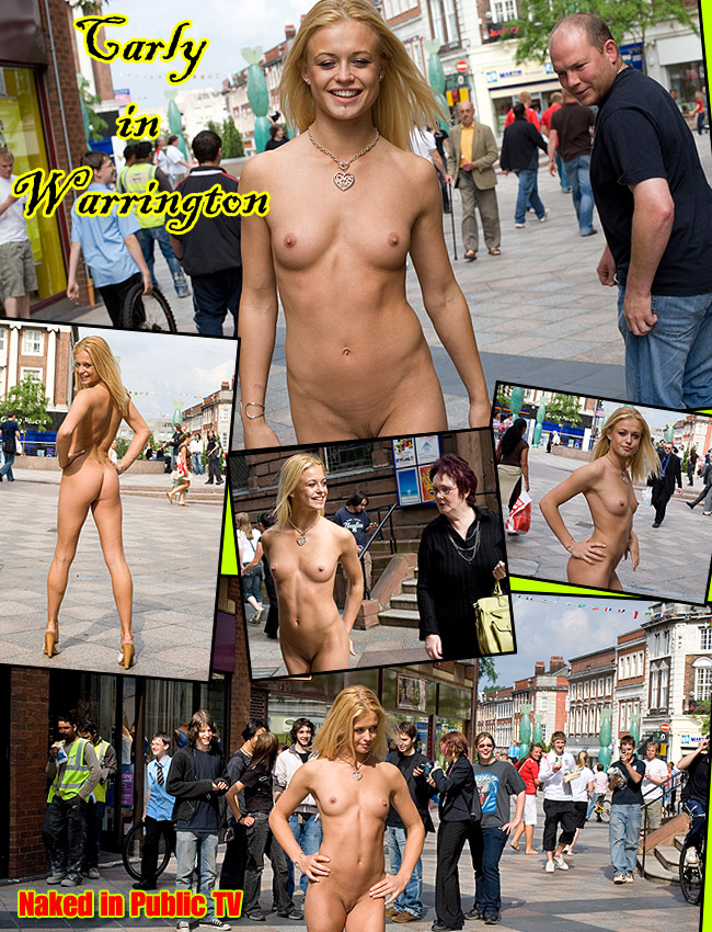 women naked in public in england