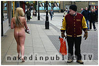 Lynsey Anne Wheatcroft naked in public - public nudity from Naked in Public Tv videos of  women nude in public
