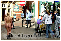 Lynsey Anne Wheatcroft nude in Lancashire town centres- nude in public women naked in public in Britain