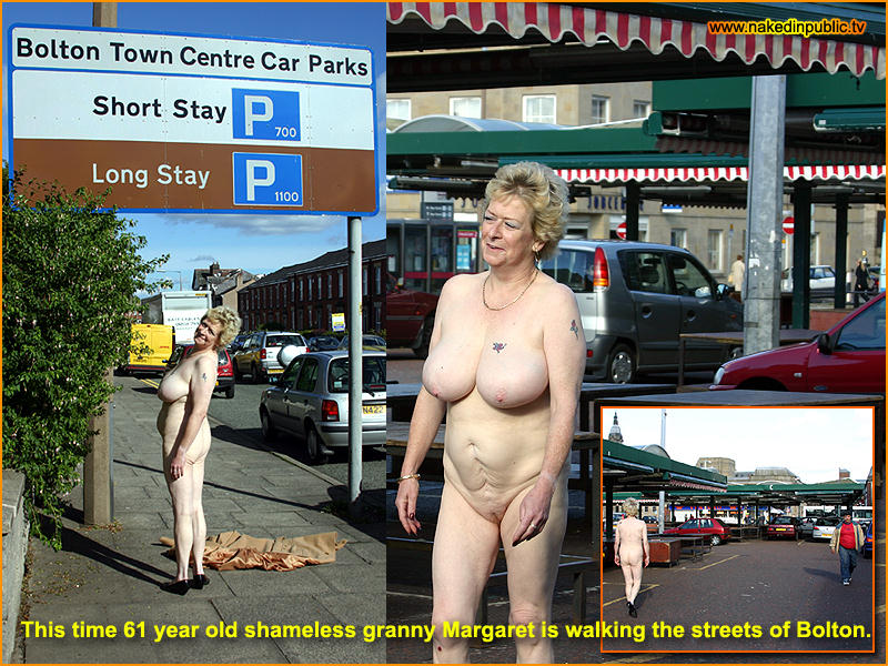 nude grannies on naked in public TV